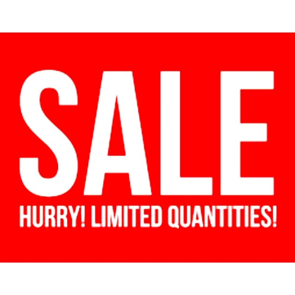 Big Sale! Make me an offer!